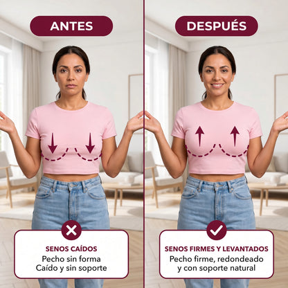 Sujetador Push-Up Invisible